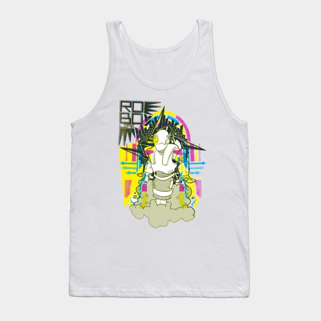 Robot Tank Top by lllKhaoslll